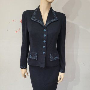 ST JOHN EVENING SKIRT SUIT